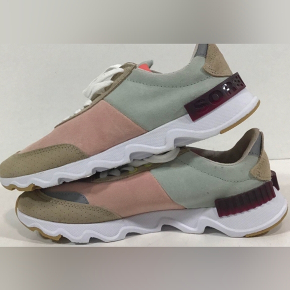 Sorel Kinetic Lite Lace Natural Tan Women's Sneakers Size 7 NWOT MSRP $119.95 - Picture 5 of 8